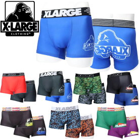 XLARGE エクストララージ UNDERWEAR アンダーウェア KNIT BOXER ボクサーパンツ [Lot/XLA1600] パンツ 下着 肌着 メンズ ボクサー ブリーフ 速乾 プリント ブランド プレゼント ロゴ OGゴリラ プレゼント ギフト