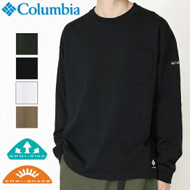 Columbia コロンビア ミラーズクレストロングスリーブTシャツ 長袖 tシャツ[Lot/PM0369] ロンT トップス メンズ カジュアル アウトドア キャンプ ブランド ロングTシャツ ブラック ホワイト 釣り 春 秋 冬 父の日 プレゼント プレゼント ギフト