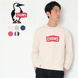 【10％OFF】CHUMS チャムス チャムスロゴクルートップ CH00-1416 クルーネック スウェット トレーナー ロゴ 定番 カラー ピンク マルチカラー カップル お揃い パーカー シャツ メンズ レディース ユニセックス