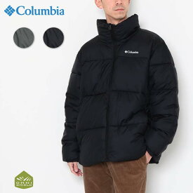 【PT10倍】 【30％OFF】 Columbia コロンビア パフェクト 2 ジャケット WM9488 ダウン メンズ アウター 冬 コート 中綿 綿 防寒 厚手 ワンポイント ミニマル ビッグシルエット 限定 シルバー グレー ブラック ツートンカラー アウトドアブランド 暖かい