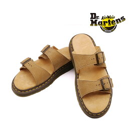 【正規販売店】Dr.Martens ドクターマーチン JOSEF スライドサンダル TUMBLED NUBUCK JOSEF SAVANNAHTAN 31572439 ビーチサンダル コンフォート ベルト 調整可能 メンズ ブランド 丈夫 春 夏 秋 きれいめ