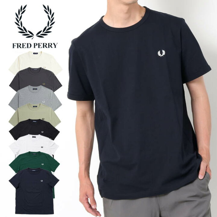 楽天市場】フレッドペリー リンガーTシャツ M3519 メンズ 半袖 tシャツ 