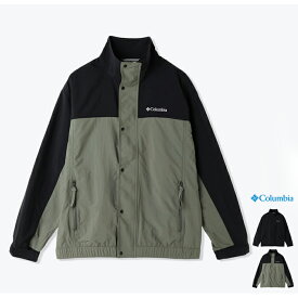 Columbia コロンビア ストーニーパスジャケット Stony Pass Jacket PM0444 マウンテンパーカー ナイロンジャケット ウインドブレーカー メンズ 長袖 薄手 アウター アウトドア 軽量 撥水 春 夏 秋 ブラック 黒