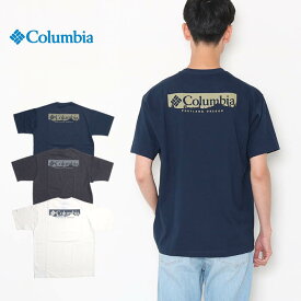 【10倍】Columbia コロンビア サンシャインクリークグラフィックショートスリーブティー PM2762 バックプリント Tシャツ プリントシャツ 吸水 蒸発 日焼け対策 紫外線カット UPF50
