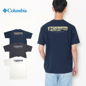 【PT10倍】 Columbia コロンビア サンシャインクリークグラフィックショートスリーブティー PM2762 バックプリント Tシャツ プリントシャツ 吸水 蒸発 日焼け対策 紫外線カット UPF50