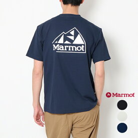 【PT10倍】 Marmot マーモット Basic Logo-T ベーシックロゴTシャツ TSSMC406 メンズ 半袖 プリントT tシャツ アウトドア ブランド UVカット 吸水 速乾 ストレッチ バックプリント メンズtシャツ 夏服 春服 春 夏