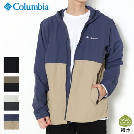 Columbia コロンビア ヘイゼンジャケット Hazen Jacket XM8638 マウンテンパーカー ナイロンジャケット ウインドブレーカー ジャケット メンズ 撥水 アウトドア 軽量 撥水 春夏 ブラック 黒 青 白