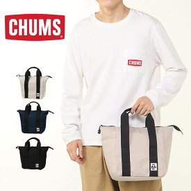 CHUMS チャムス リサイクルお弁当トートバッグ CH60-4020 ランチバッグ 保冷バッグ クーラーバッグ 弁当 ドリンク おしゃれ メンズ レディース キッズ ペットボトル メッシュ 収納 ロールトップ