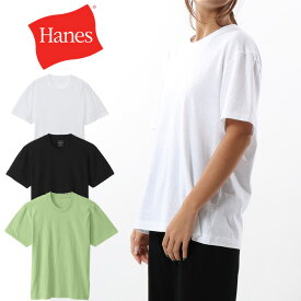 【PT10倍】 Hanes ヘインズ Undies リサイクル コットン Tシャツ [Lot/HW1-V300] 半袖 半袖T 肌着 トップス 婦人 女性 女用 レディース 大人 M フリー 無地 シンプル スポーツ リラックス カジュアル 綿 コットン プレゼント ギフト