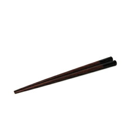 子供用 箸 ナルミ クラウンキッズ こどものおはし 持ちやすい八角箸（黒） 15cm 〈KW596-3〉 木製　漆仕上