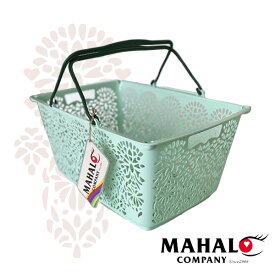 ミントファーム マハロ バスケット MAHALO BASKET 長方形型 レジかご ショッピングバスケット