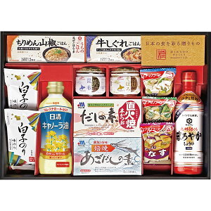 味香門和膳 (みかどわぜん) 九州版 〈MKD-40KA〉 醤油 日清キャノーラ油 味噌汁 白子のり 食品 調味料ギフト