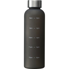 クリアタイム リマインダーボトル(560ml) スモークブラック 〈RH-1648〉 〔B5〕 ボトル