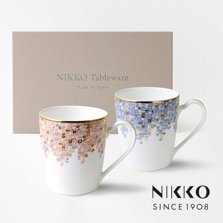 楽天市場】NIKKO(ニッコー) SPANGLES(スパングルス) ペアマグ (290cc 