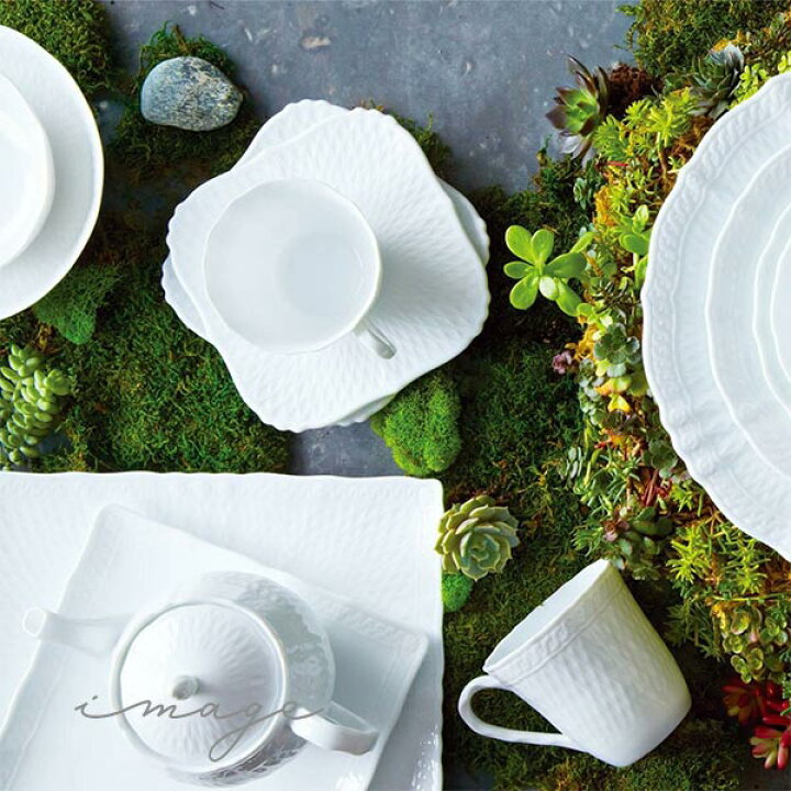 楽天市場】ノリタケ NORITAKE シェール ブラン 19cm スクエアプレート 