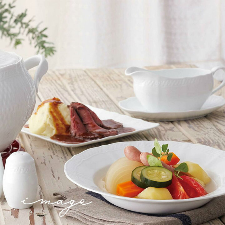 楽天市場】ノリタケ NORITAKE シェール ブラン 24cm ディーププレート 