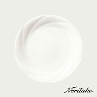 アンサンブルホワイト 21cmプレート ノリタケ Noritake 〈9640L/59311A〉 白い食器 皿 化粧箱なし