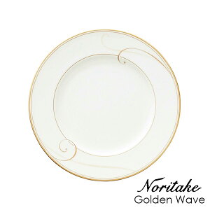 21.5cm�v���[�g �m���^�P �S�[���f���E�F�C�u Noritake Golden Wave �q9316L/95311�r ���ϔ��Ȃ� �H�� �M