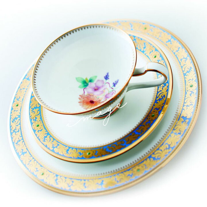 楽天市場】カップ＆ソーサー ノリタケ グランブロシェ Noritake Grand 