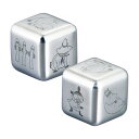 楽天ランキング受賞！ 当日出荷 ペアアイスキューブセット MOOMIN ムーミン 〈MM3800-911〉 山加商店 食器 フローズンキューブ ステンレス氷 ステンレス 氷 溶けない氷