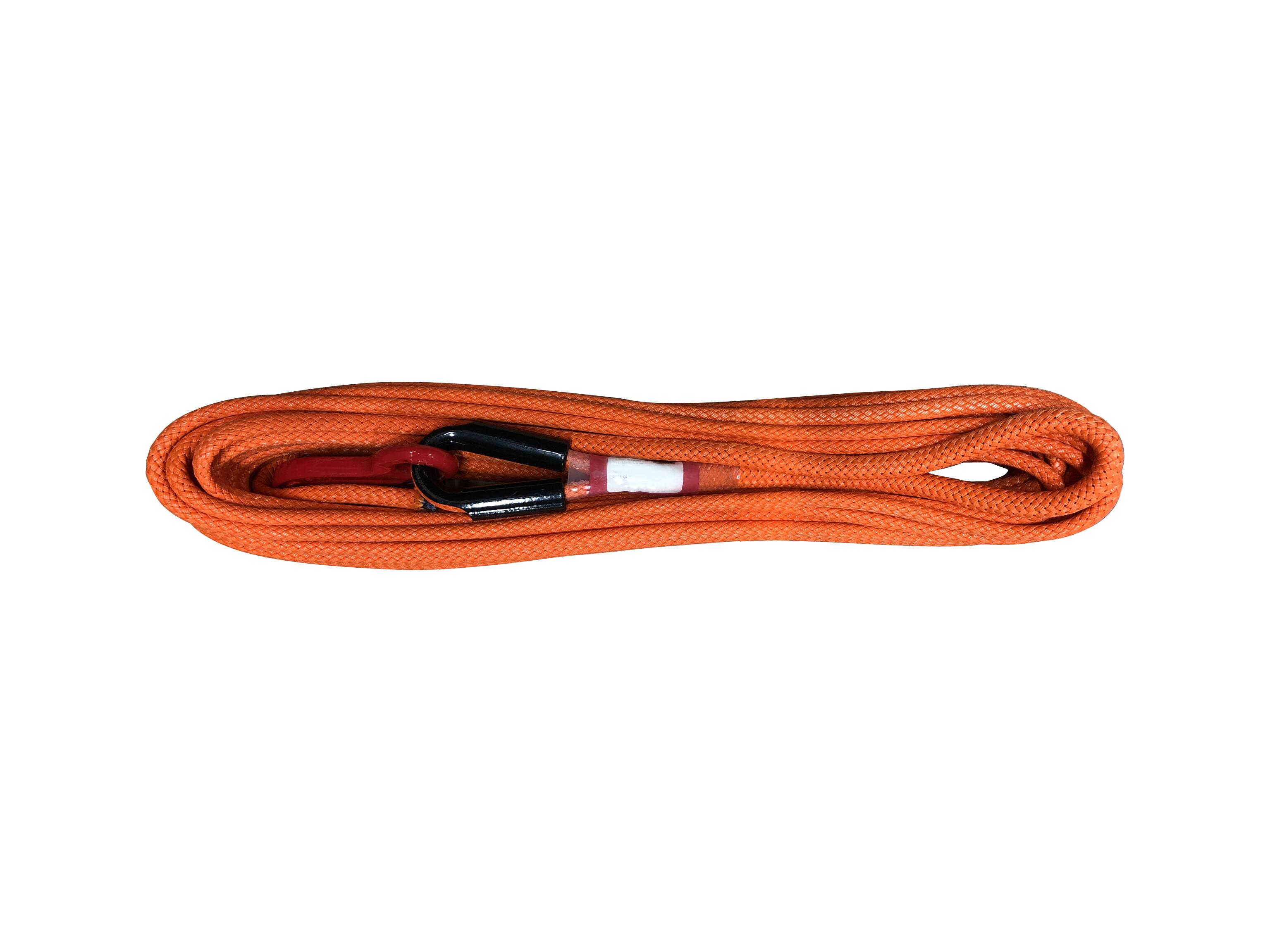 Marlow rope マローロープ 9mm x 30m オレンジ色 高品質 Dyneema ダイニーマ使用 ロープ業界トップ イギリス マロー社製 合成繊維ロープ レッカー車 積載車用