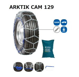 VERIGA �����^�C���`�F�[�� ARKTIK CAM129 �^�C���`�F�[���@�K���T�C�Y 205/75-17.5 215/75-17.5 245/75-16 265/75-15 235/80-16 235-16 31x10.5-15 7.50-16 10-16.5 8.5-17.5