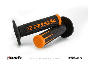 RISKRACING Fusion Moto Grip ���g �O���b�v �I�����W