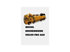 モデルカー BROEKHUIZEN VOLVO FH3 4AS 1/50 ダイキャスト製 レッカー車 大人 子供 模型 ギフト