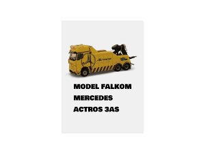 fJ[ FALKOM MERCEDES ACTROS 3AS 1/50 _CLXg bJ[ l q ͌^ Mtg