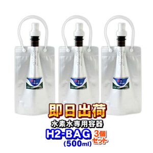 H2-BAG 500ml fp^ۑe iGC`c[obOjy3ZbgzyyΉzyz