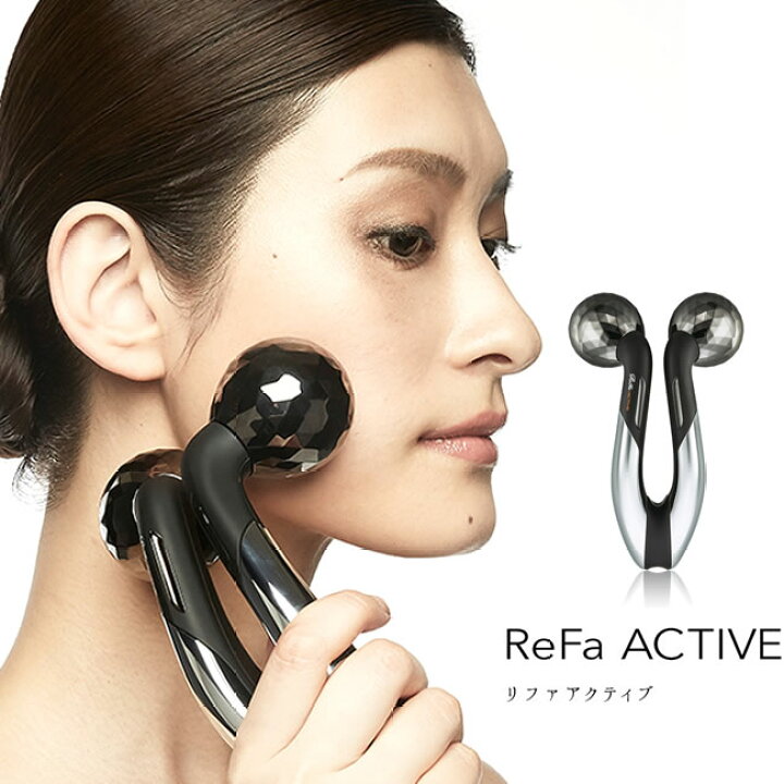 楽天市場】MTG ReFa ACTIVE ボディフェイスローラー RF-AT2228B-N 