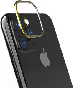 �y 13���܂Ō��ϊ����œ������� �z �g���j�e�B iPhone 11 Pro (5.8�C���`) �J���������Y�ی�A���~�t���[�� �S�[���h TR-IP19S-LB-GD �������� ���[