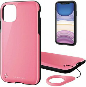 y 13܂Ōϊœ z GR iPhone 11 P[X TOUGH SLIM ϏՌ×y [GA[NbVŏՌz] sN PM-A19CTS2PN  [