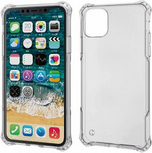 y 13܂Ōϊœ z GR iPhone 11 Pro Max P[X ZEROSHOCK Ռz [̏Ռ{̂ (ՌztBt)] nCubh^Cv NA PM-A19DZEROTCR  [