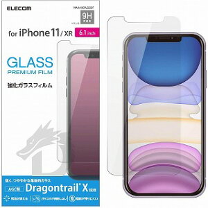 y 13܂Ōϊœ z GR iPhone 11 / iPhone XR tB [KX8{̋xŉʂ] dx9H PM-A19CFLGGDT  [