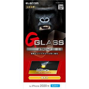 �y 13���܂Ō��ϊ����œ������� �z �G���R�� PM-A20AFLGGOS iPhone 12 mini �K���X�t�B���� �S���� �G�b�W���� 0.21mm �h�o�v���[�g �������� ���[