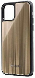 �y 13���܂Ō��ϊ����œ������� �z iPhone 11 Pro �w�ʃK���X�V�F���P�[�X�uSHELL GLASS�v �S�[���h LP-IS19SGGD �������� ���[