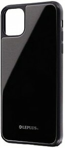 �y 13���܂Ō��ϊ����œ������� �z iPhone 11 Pro Max �w�ʃK���X�V�F���P�[�X�uSHELL GLASS�v �u���b�N �������� ���[