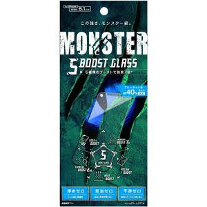 �y 13���܂Ō��ϊ����œ������� �z �g���j�e�B iPhone 12 Pro/12�p MONSTER GLASS 5BOOST �C�A�[�� BL�ጸ �u���b�N MG-IP20M-GMF-SPBCBK �������� ���[