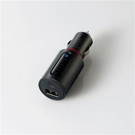 送料無料！エレコム FM トランスミッター 高音質 Bluetooth USB×2ポート 2.4A おまかせ充電 1年間保証 ブラック LAT-FMBT02BK