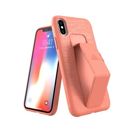 【10日、11日限定さらにP5倍アップ】【 13時まで決済完了で当日発送 】 Adidas iPhone XS/Xケース SP Grip Case FW18 Chalk Coral 31697 送料無料 即納