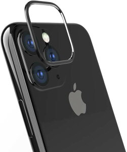 �y 13���܂Ō��ϊ����œ������� �z �g���j�e�B iPhone 11 Pro Max (6.5�C���`) �J���������Y�ی�A���~�t���[�� �u���b�N TR-IP19L-LB-BK �������� ���[