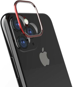 �y 13���܂Ō��ϊ����œ������� �z �g���j�e�B iPhone 11 Pro Max (6.5�C���`)�J���������Y�ی�Z�b�g ���b�h TR-IP19L-LBPP-RD �������� ���[