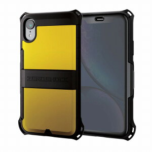 y 13܂Ōϊœ z GR iPhone XR P[X Ռz ZEROSHOCK NAtbvt MILKi CG[ PM-A18CZEROSYL  [