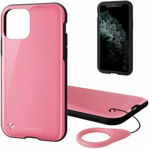 y 13܂Ōϊœ z GR iPhone 11 Pro P[X TOUGH SLIM ϏՌ×y [GA[NbVŏՌz] sN PM-A19BTS2PN  [