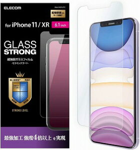 �y 13���܂Ō��ϊ����œ������� �z �G���R�� iPhone 11 / iPhone XR �t�B���� 3������ [�p����ɂ������ŋ����H] �Z���~�b�N�R�[�g PM-A19CFLGTC �������� ���[
