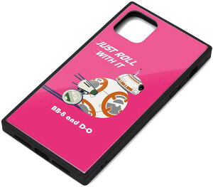�y 13���܂Ō��ϊ����œ������� �z PGA PG-DGT19C33BB iPhone 11 Pro Max�p �K���X�n�C�u���b�h�P�[�X BB-8 �������� ���[