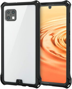 y 13܂Ōϊœ zGR PM-S213ZEROFCBK AQUOS sense6 nCubhP[X ZEROSHOCK t[J[ ubN