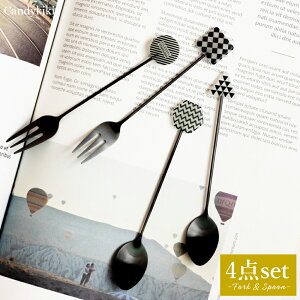 CandyKiki Classic timeless series tH[N eB[Xv[ 􉽌^ Jg[ Jg[Zbg 4{Zbg  IWi eB[ Xv[ fU[g ʕtH[N ̓ ̓ ԈȊO Xe