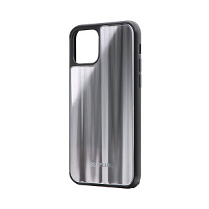 �y 13���܂Ō��ϊ����œ������� �z iPhone 11 Pro �w�ʃK���X�V�F���P�[�X�uSHELL GLASS�v �V���o�[ LP-IS19SGSV �������� ���[